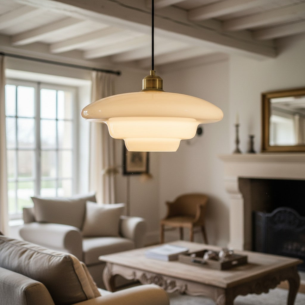Vintage Clear Glass Pendant Ceiling Light For Indoor Use | Temsk