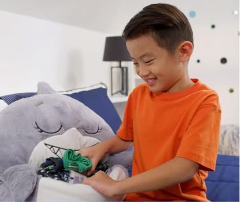 CuddleQuest Sleeping Bag And Plush Friend On The Go | Temsk