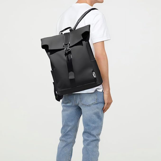 Reiserucksack für Laptop mit USB-Ladeanschluss für die Arbeit | Temsk