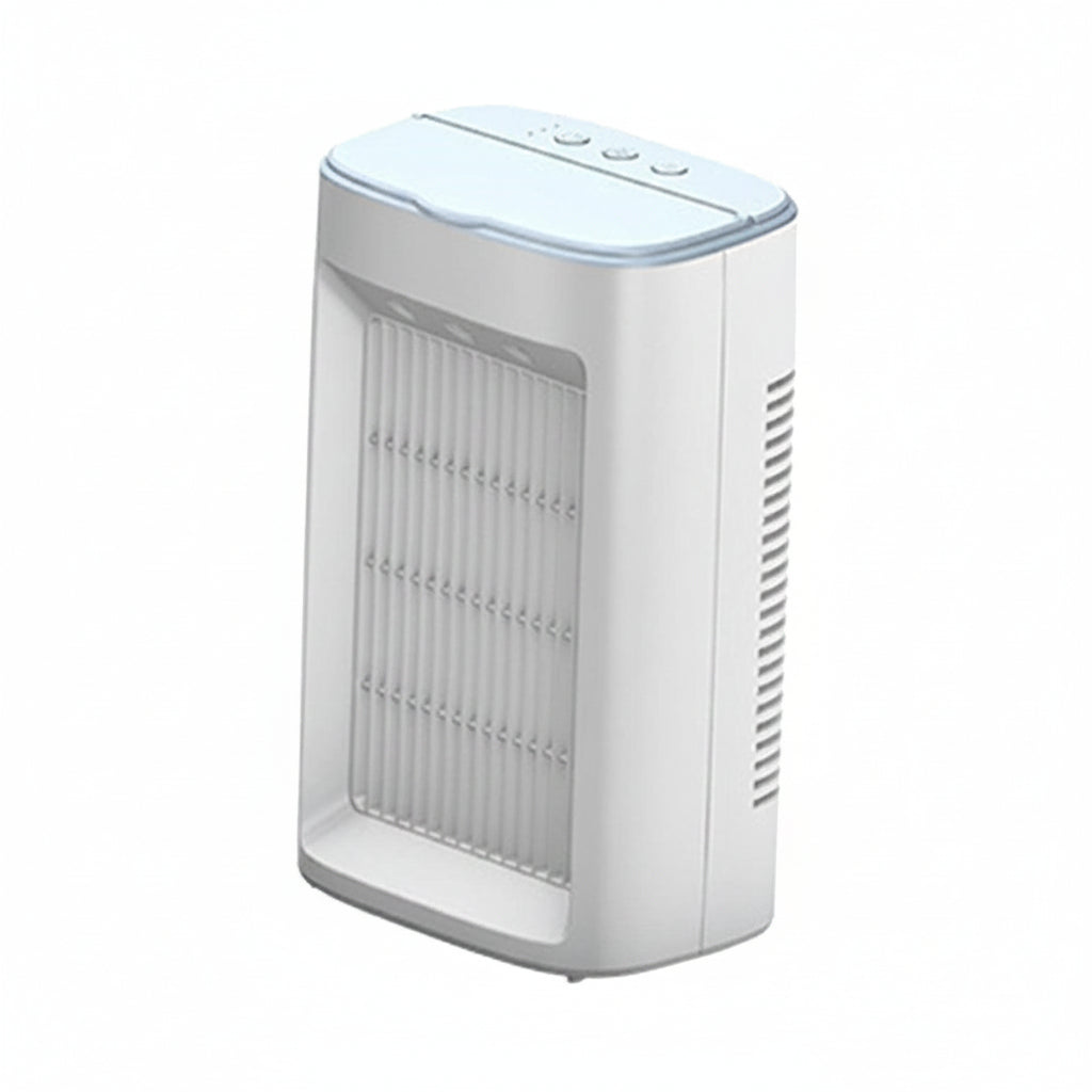 Kompakte tragbare USB-Klimaanlage mit Luftbefeuchter und Ventilator | Temsk