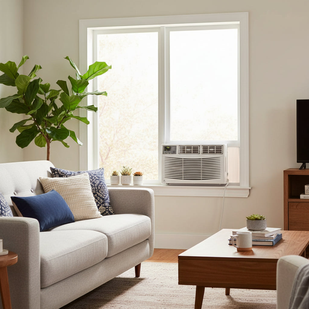 Intelligente WiFi-Klimaanlage für Fenster mit Fernbedienung | Temsk