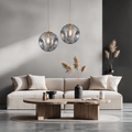 AstraLume Glass Pendant Light Multi Tone Finish For Kitchens And Bathrooms | Temsk