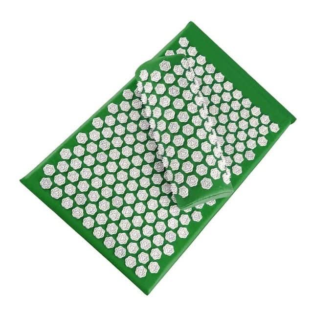 CalmFlow Acupressure Yoga Mat and Cushion Set for Natural Pain Relief and Relaxation | Temsk