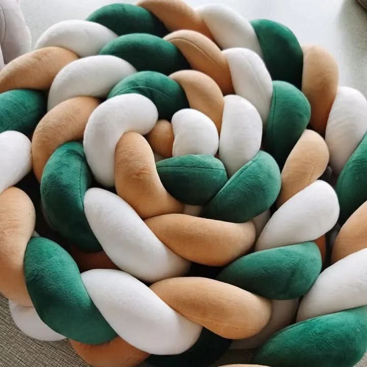 Tkaný dětský polštář CozyNest pro bezpečný a klidný spánek | Temsk