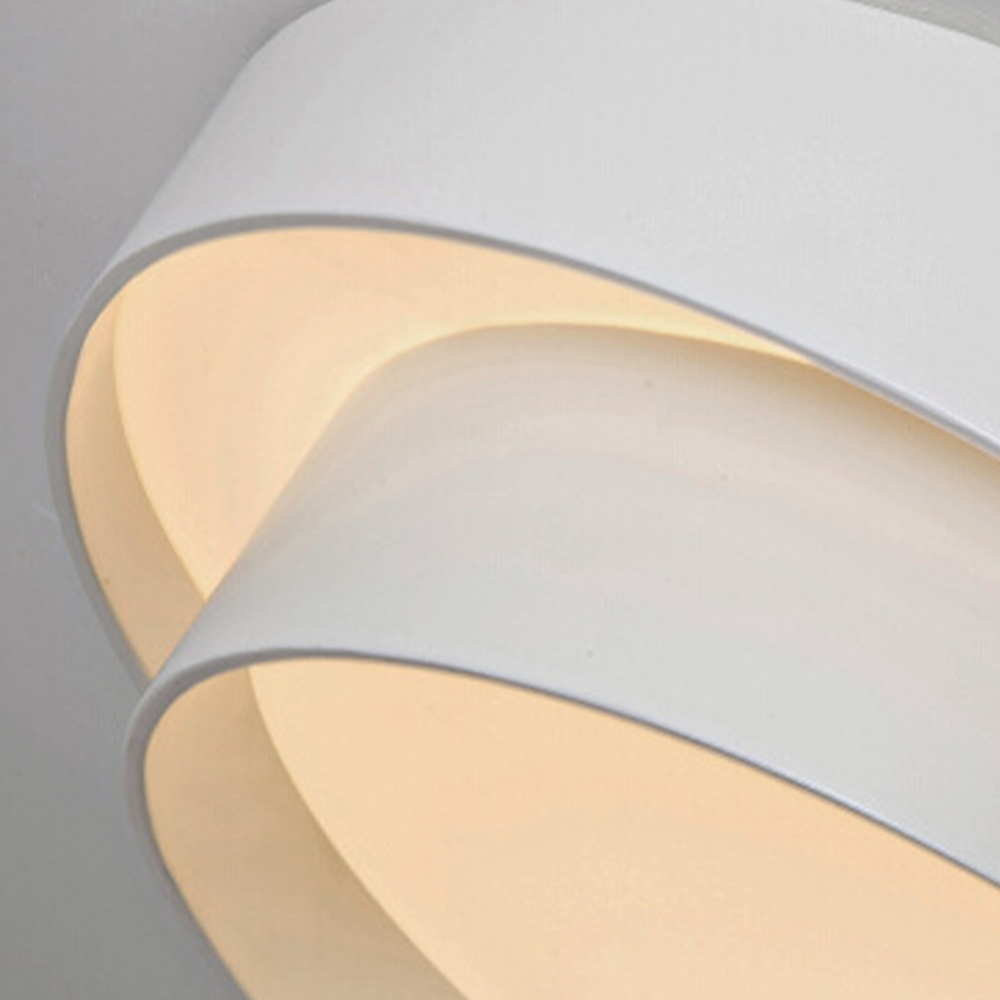 Nordische runde LED-Deckenleuchte im minimalistischen Design | Temsk