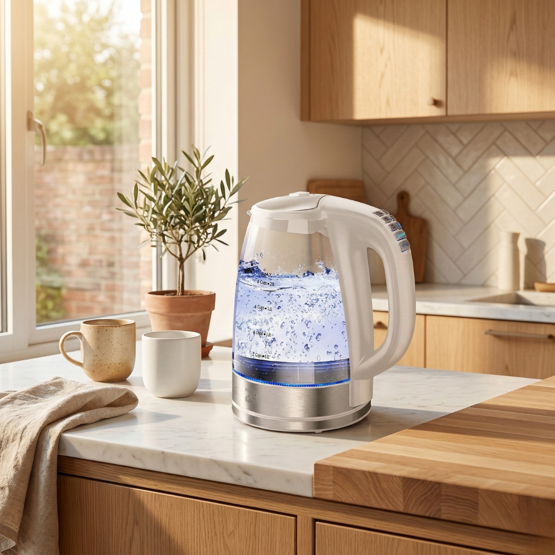 Electric Kettle With Temperature Control Large Capacity | Temsk
