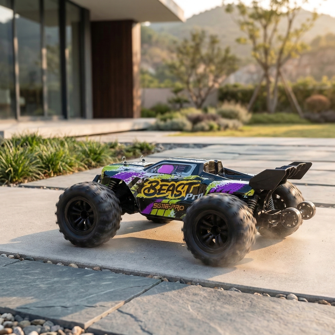 1:16 Scale 4WD High-Speed Brushless RC Car for Off-Road Remote Control Truck | Temsk