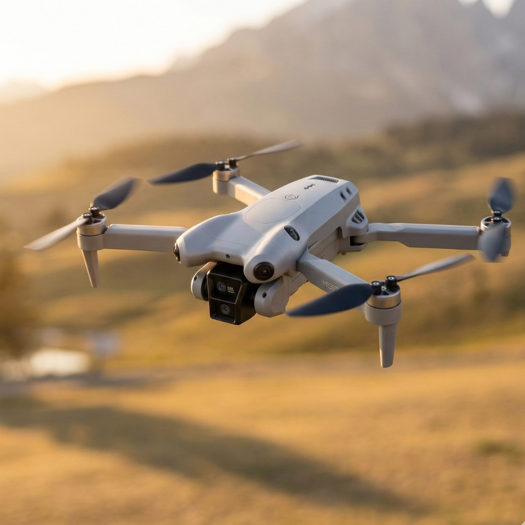 8K Dual Camera Drone With Obstacle Avoidance Capabilities | Temsk
