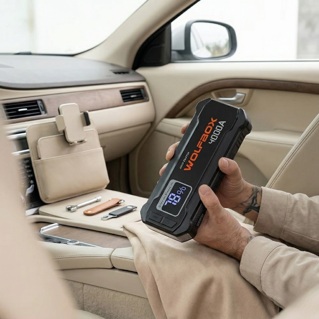 Car Jump Starter Portable Battery Booster for Cars | Temsk