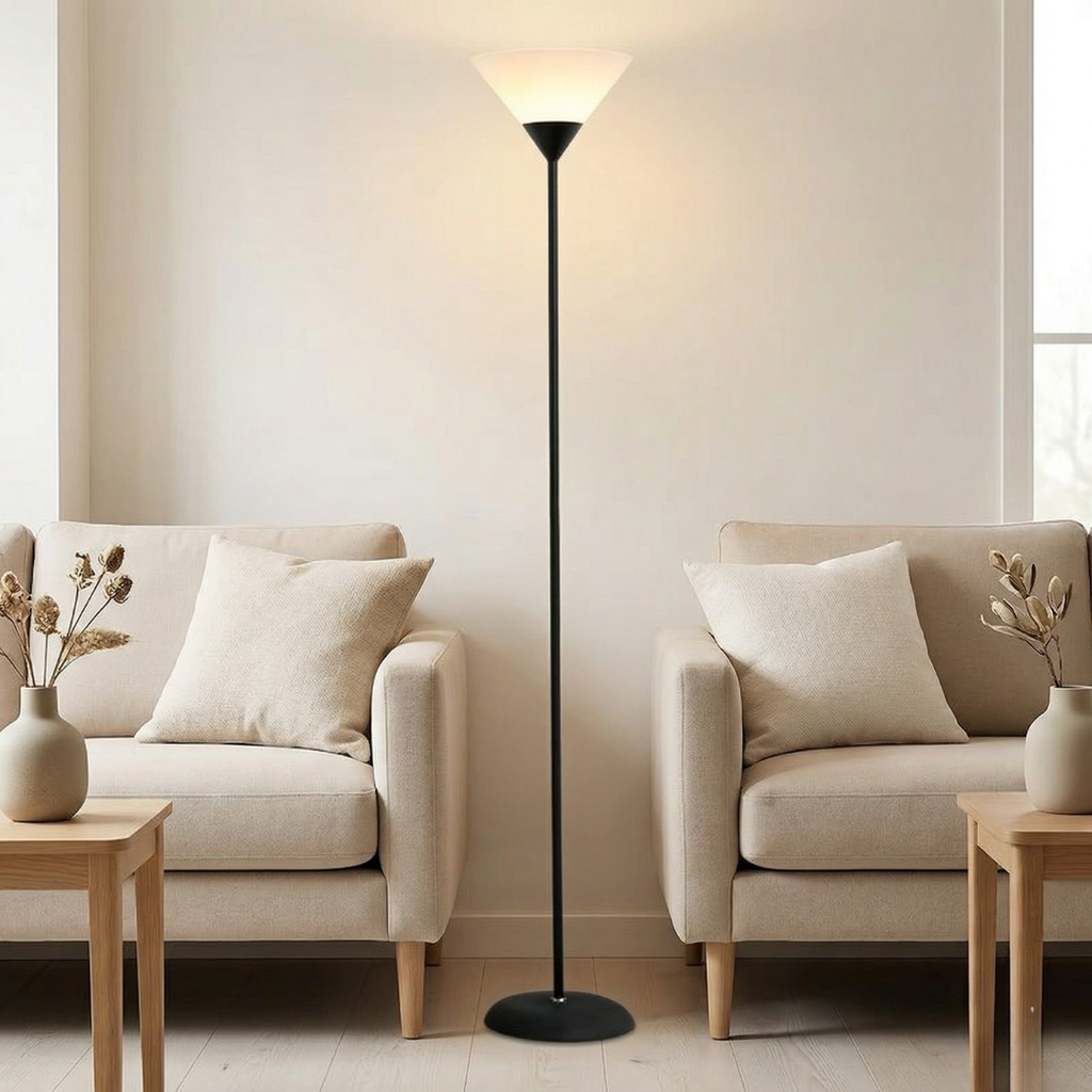 Modern Floor Lamp With Adjustable Brightness For Living Rooms | Temsk
