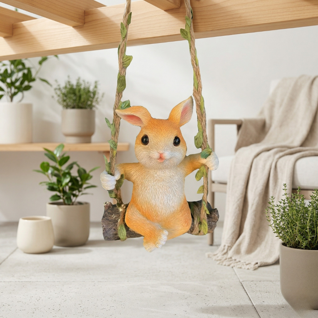 Climbing Monkey Garden Statue For Outdoor Patio Decor | Temsk