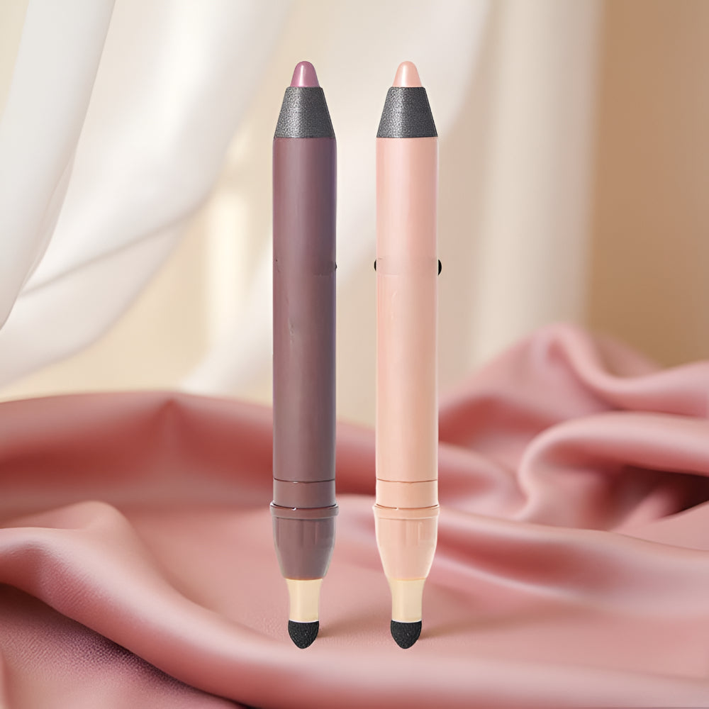 2-In-1 Eyeshadow And Eyeliner Cream Stick Duo For Versatile Color | Temsk