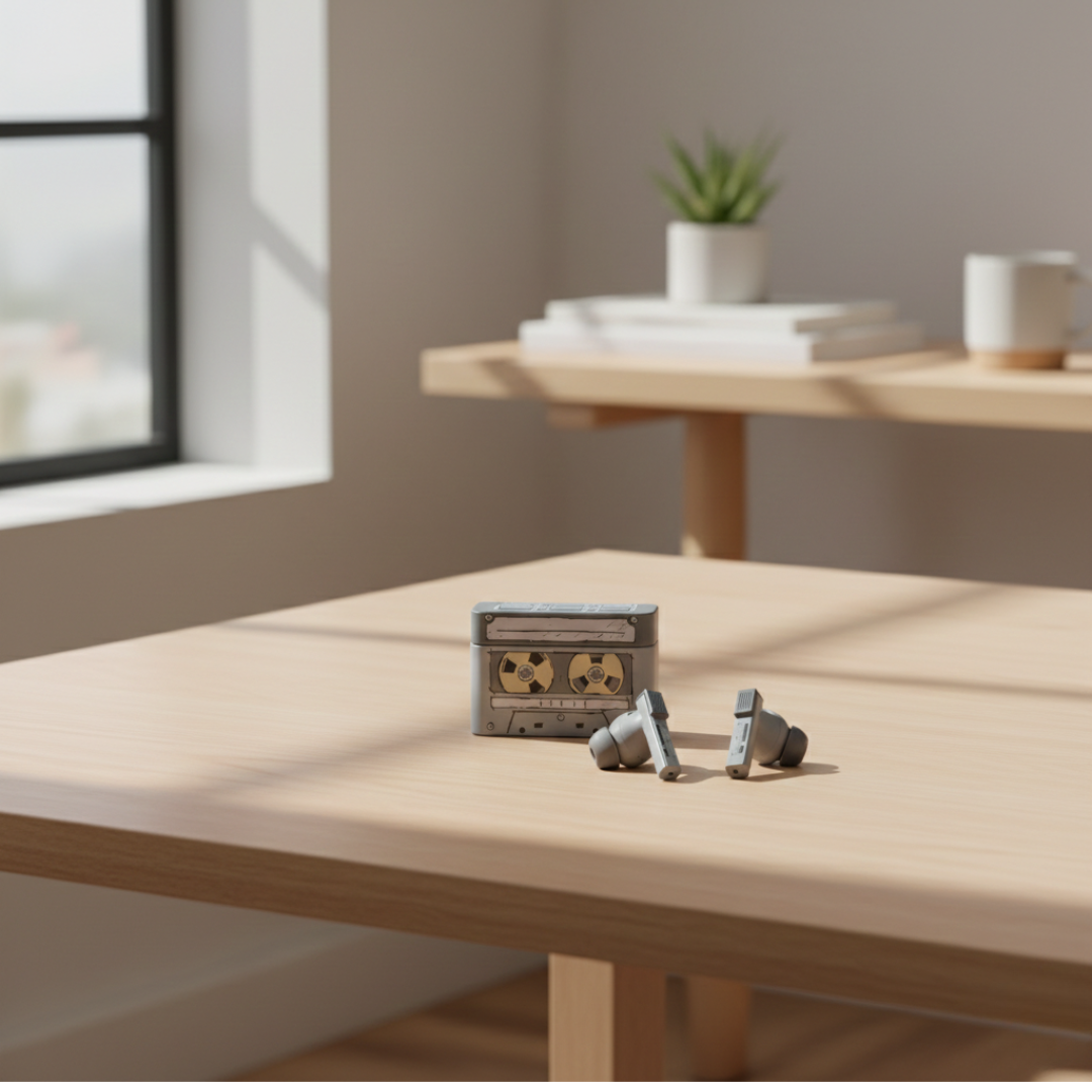Golden Ages TWS Earbuds With Active Noise Cancelling | Temsk