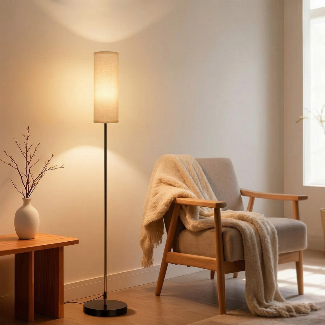 RGB stojací lampa s ovládáním přes aplikaci pro domácí osvětlení a atmosféru | Temsk