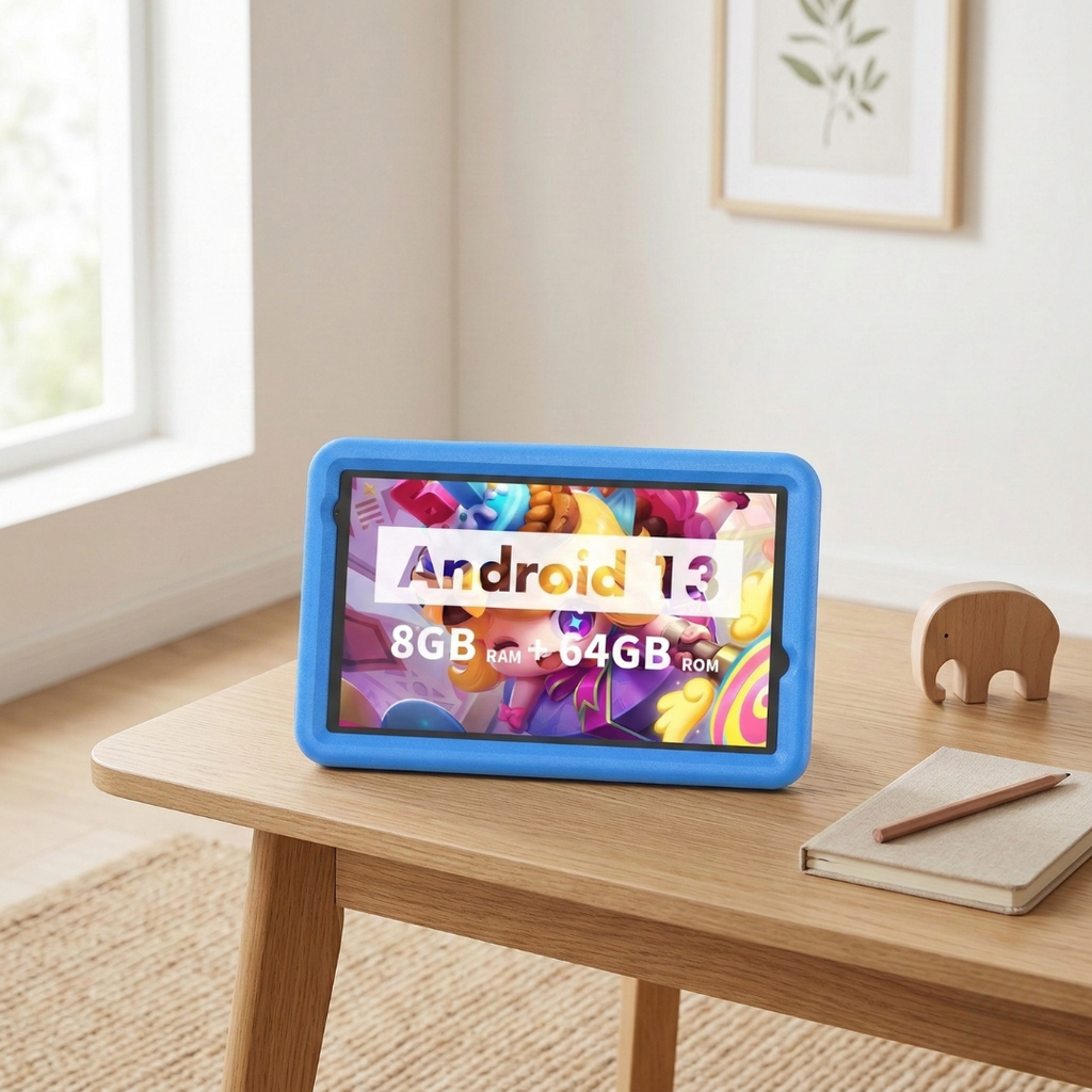 8-Inch Kids Tablet For Learning And Entertainment At Home | Temsk