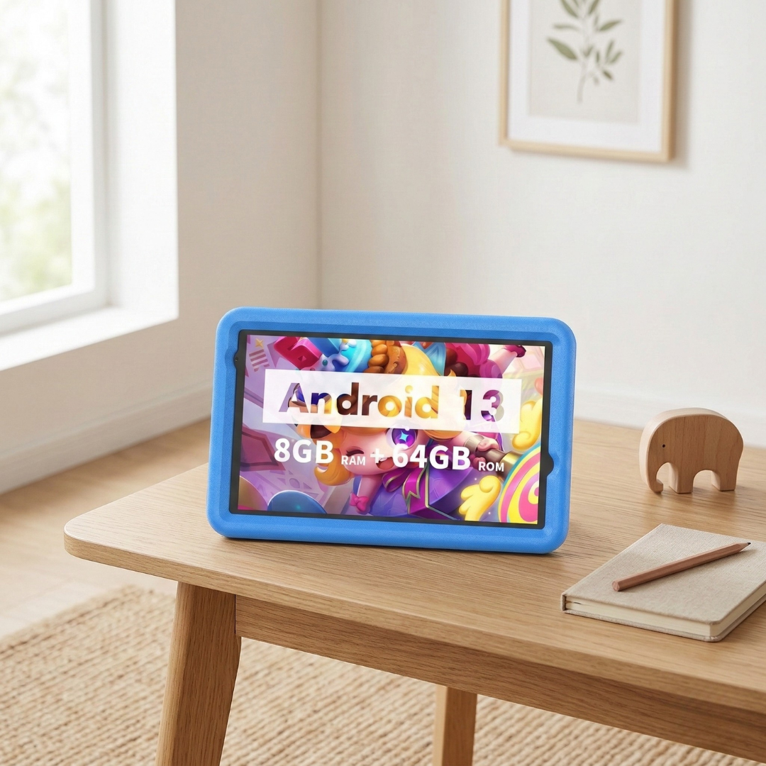 8-Inch Kids Tablet For Learning And Entertainment At Home | Temsk