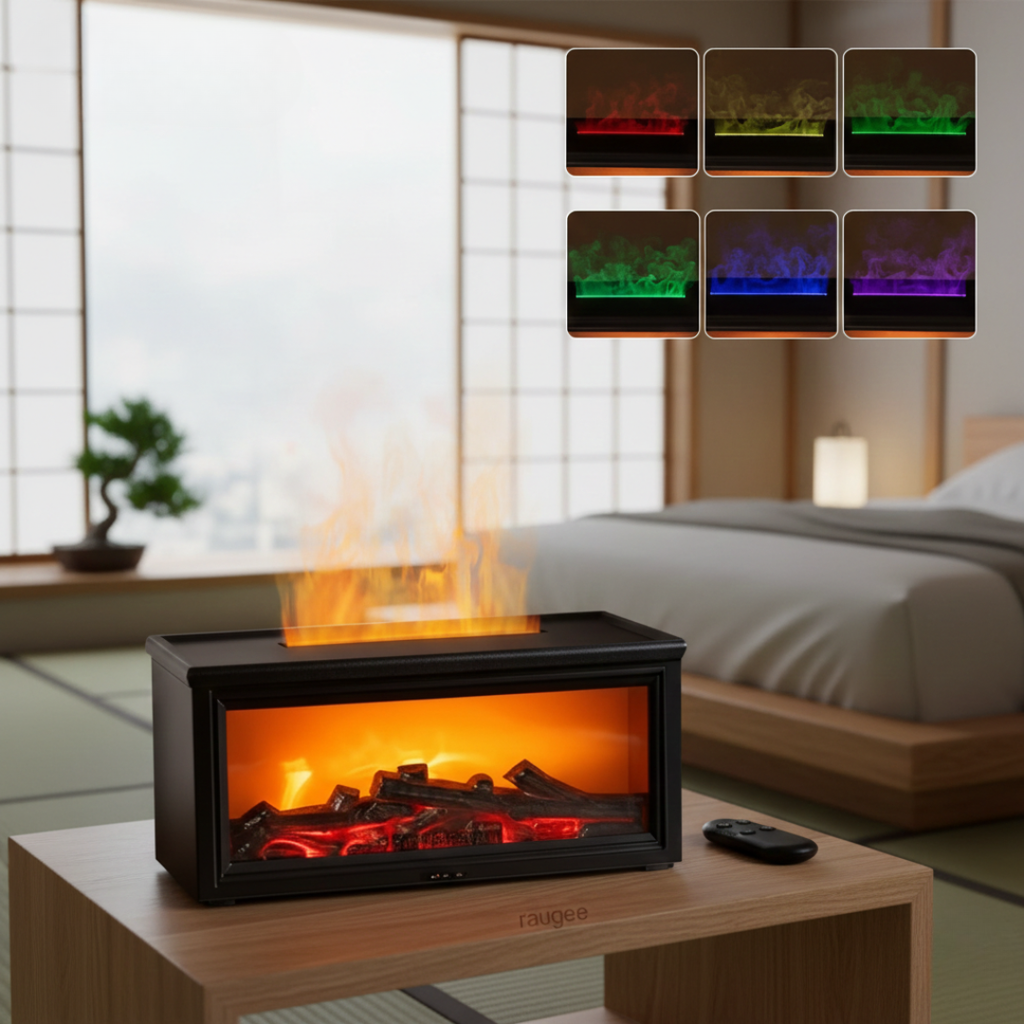 Ultrazvukový aroma difuzér Flame Mist pro domácnost nebo kancelář | Temsk