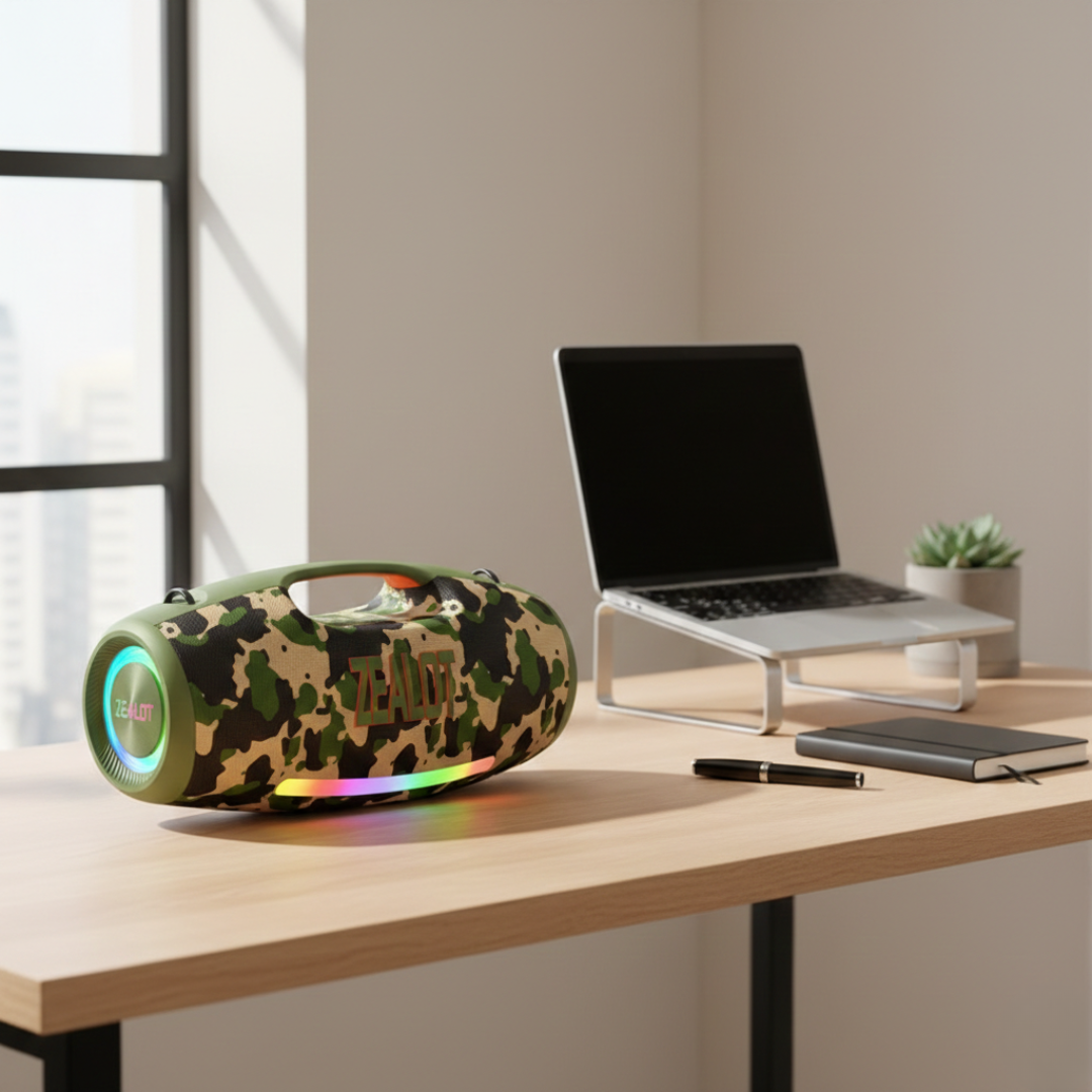 Compact Bluetooth Speaker Portable Wireless Speaker for Everyday Use | Temsk