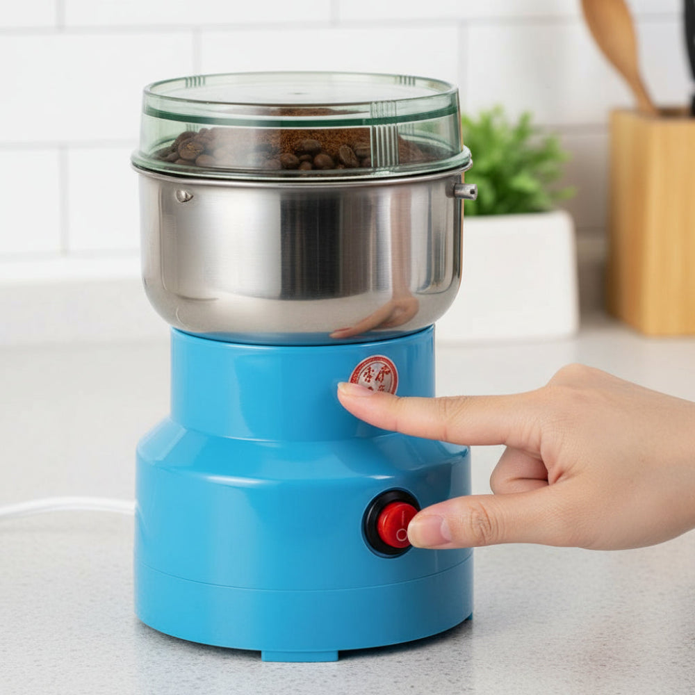 Stainless Steel Electric Spice And Coffee Grinder For Kitchen | Temsk