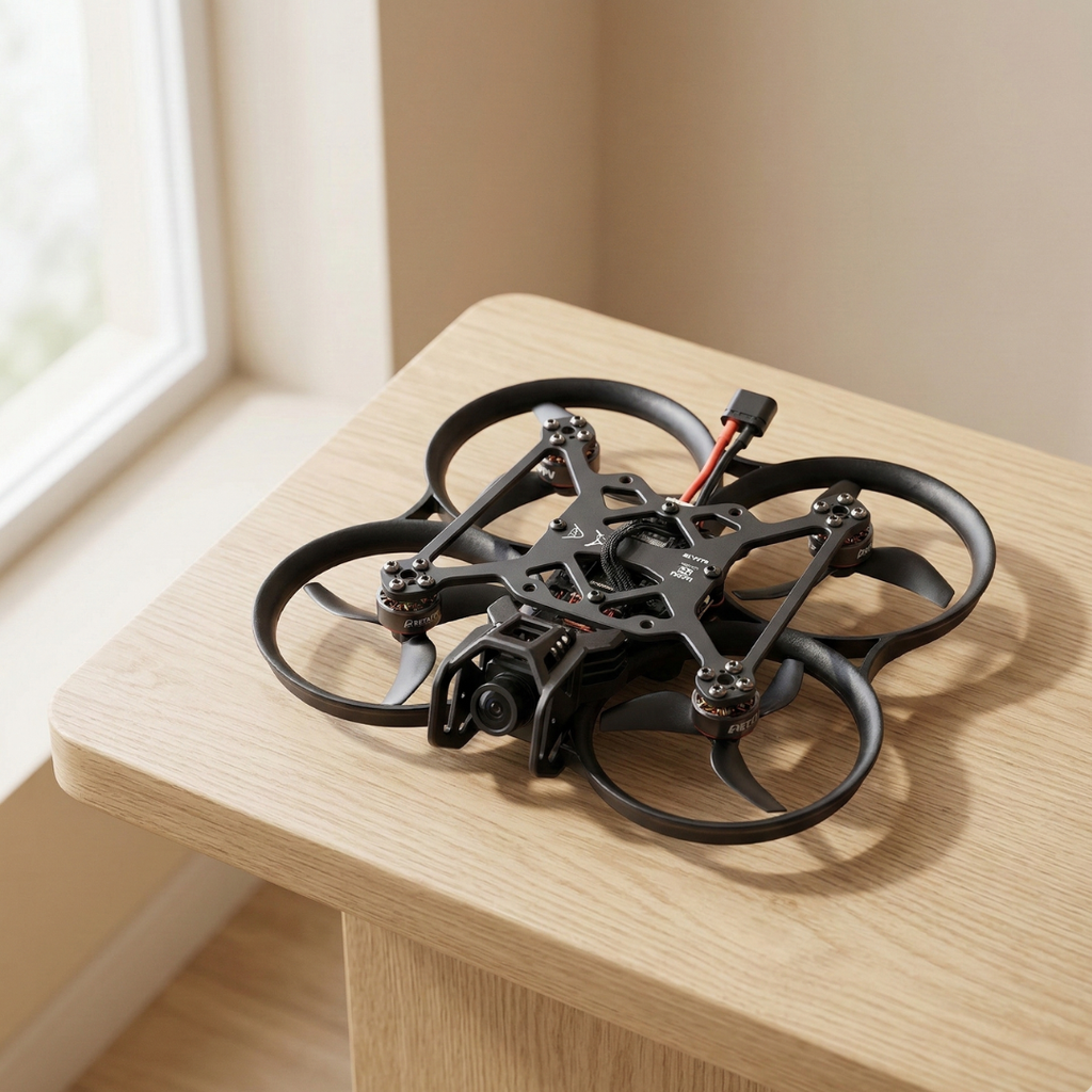 FPV børsteløs drone med RGB-lyssystem til quadcopter-entusiaster | Temsk