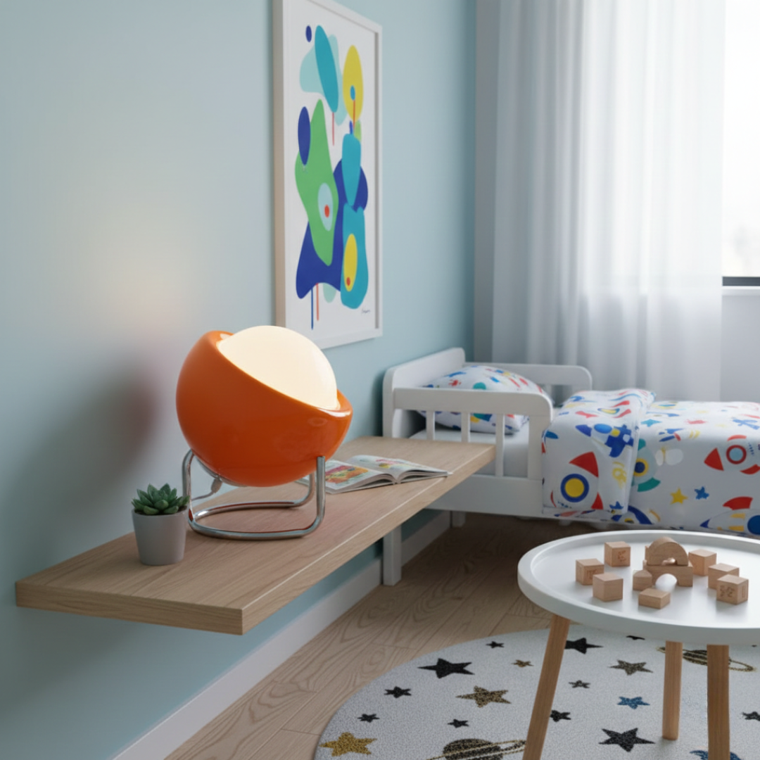 Elegant Indoor Glass Table Lamp For Living Room And Bedroom Decor | Temsk