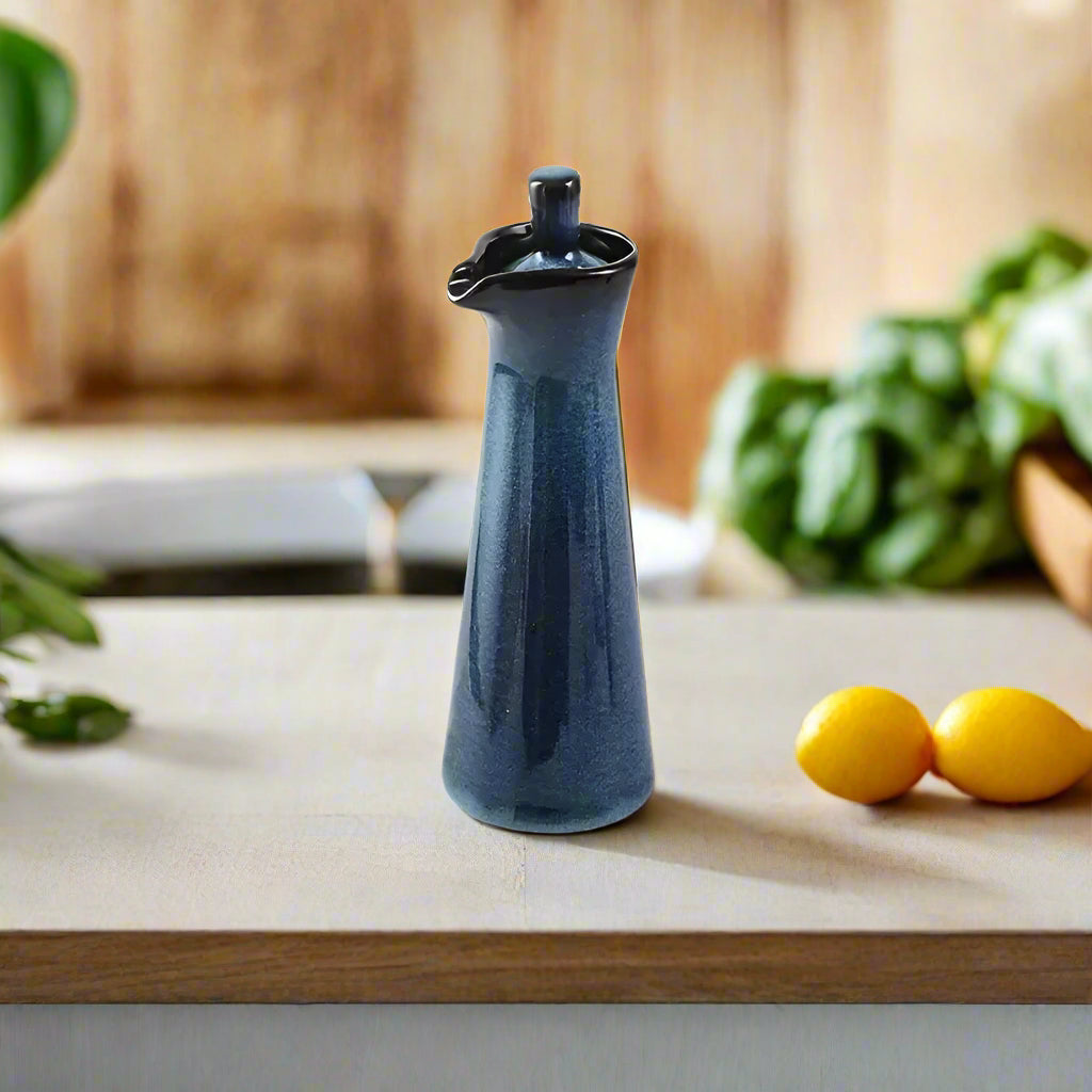 Kaiyo Ceramic Condiment Bottle In Japanese Style For Oil, Vinegar And Soy Sauce | Temsk