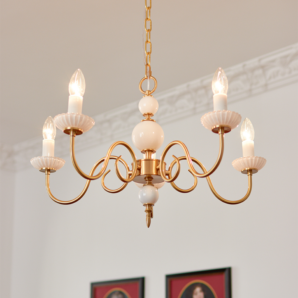 Novae Sleek Iron and Glass Pendant Light for Modern Bedrooms | Snurv | Temsk
