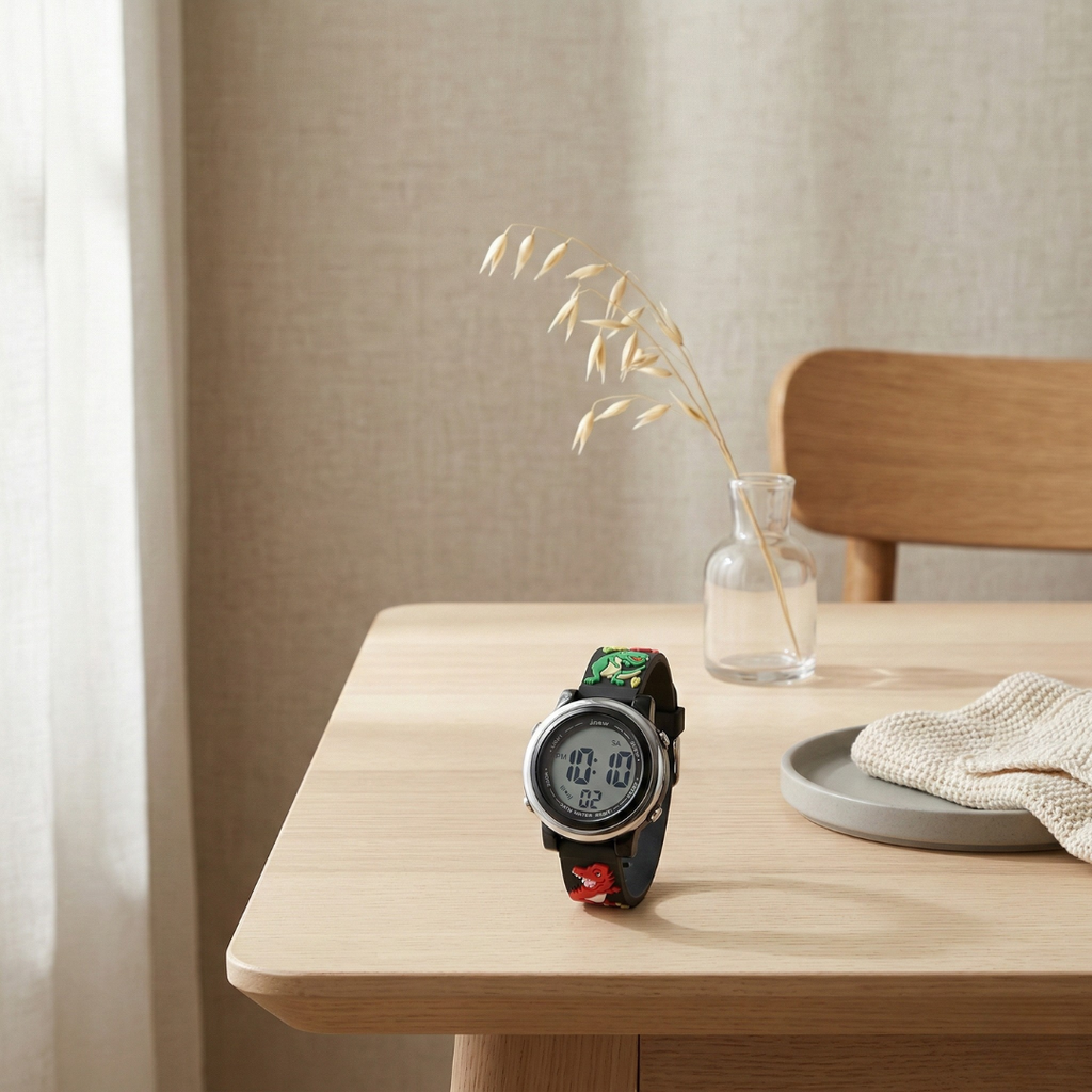 Waterproof Kids Smartwatch With Alarm For Young Learners | Temsk