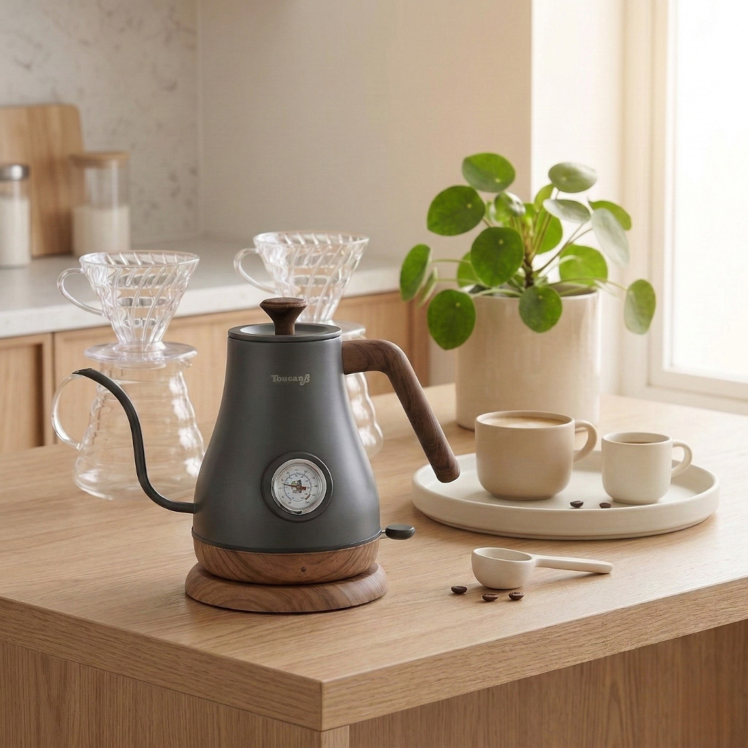 Stainless Steel Electric Kettle With Fast Boil Capability | Temsk