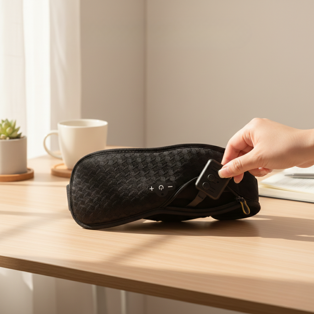 Bluetooth Sleep Mask With Audio For Nighttime Comfort | Temsk