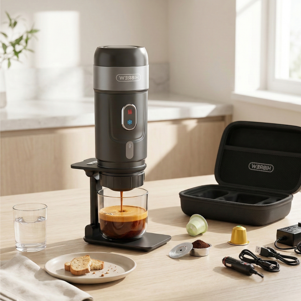 12V Portable Espresso Maker For Travel And On The Road | Temsk