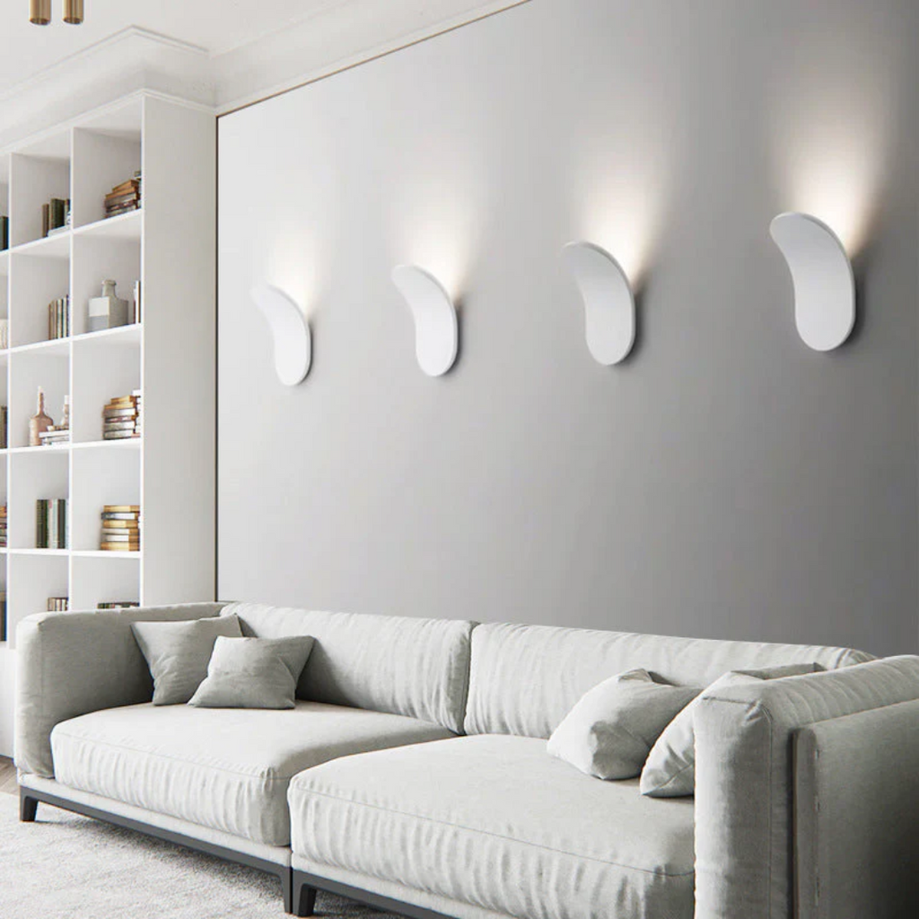Moderne nordisk væglampe med minimalistisk LED-belysning | Temsk