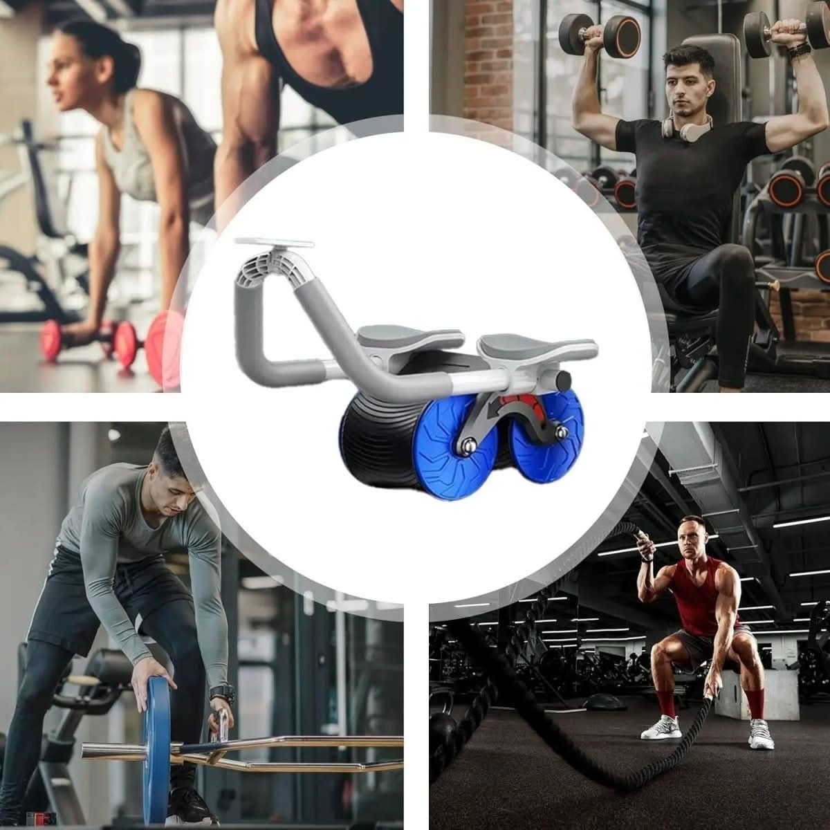 PulseFlex fitness válec na břicho a boky pro domácí i cestovní použití | Temsk