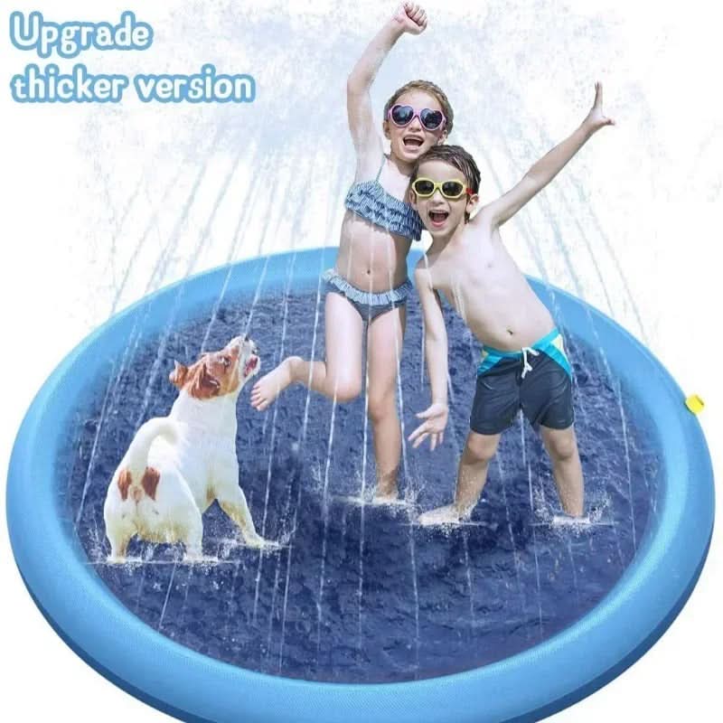 AquaPaws Splash Mat Interactive Water Mat For Dogs In Summer | Temsk