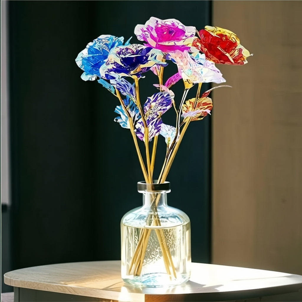 Artificial Rose Bouquet For Mother's Day Gift And Table Decor | Temsk