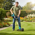 Cordless Grass Trimmer For Weeds And Lawn Care Adjustable Electric Cutter | Temsk