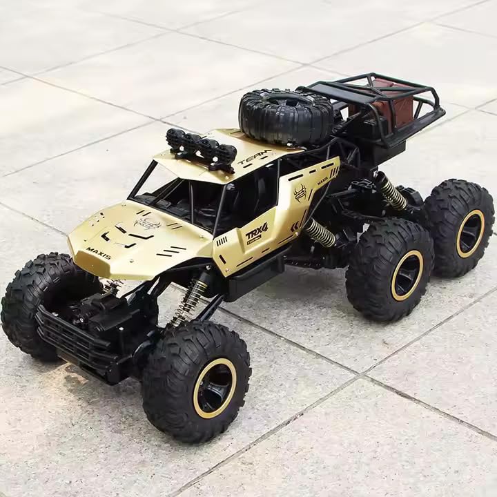 TrailRover 6WD Remote-Controlled Monster Truck For Powerful Off-Road Driving Fun | Temsk