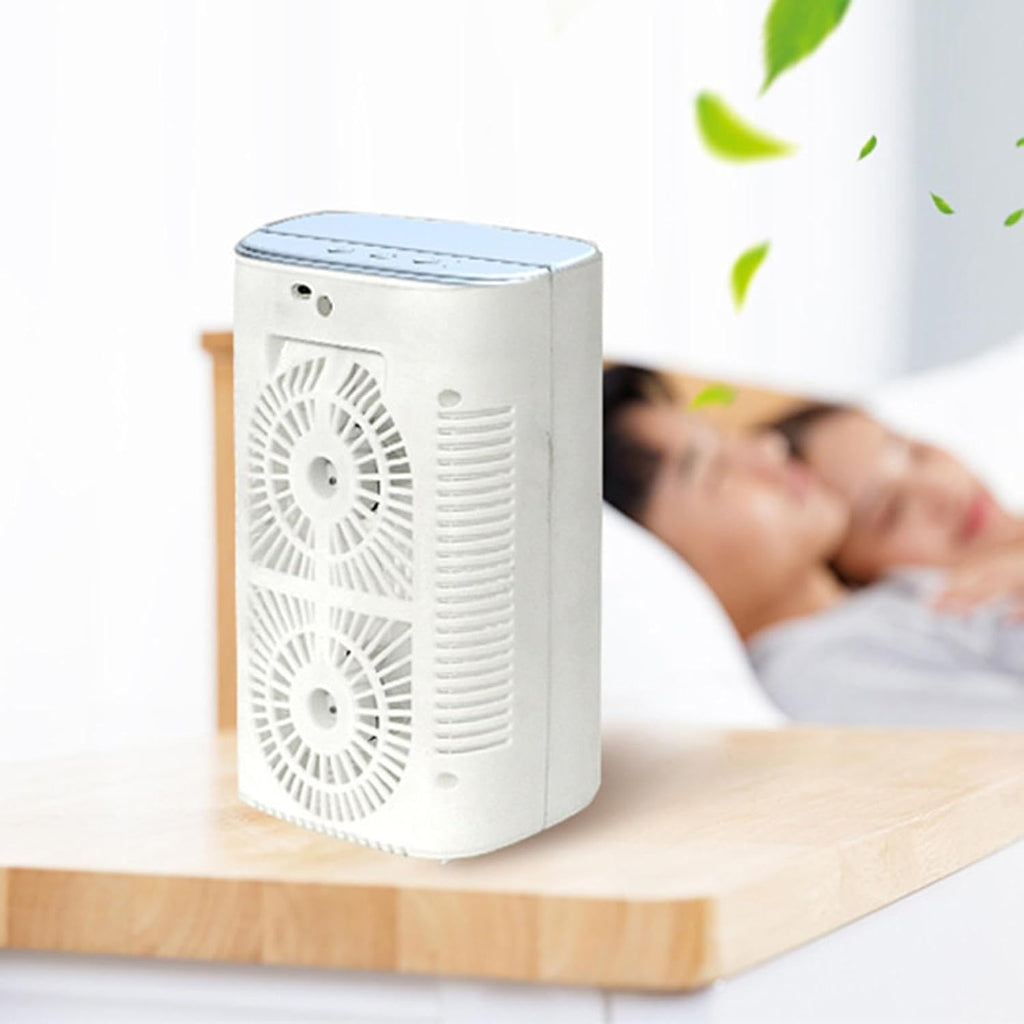 Kompakte tragbare USB-Klimaanlage mit Luftbefeuchter und Ventilator | Temsk