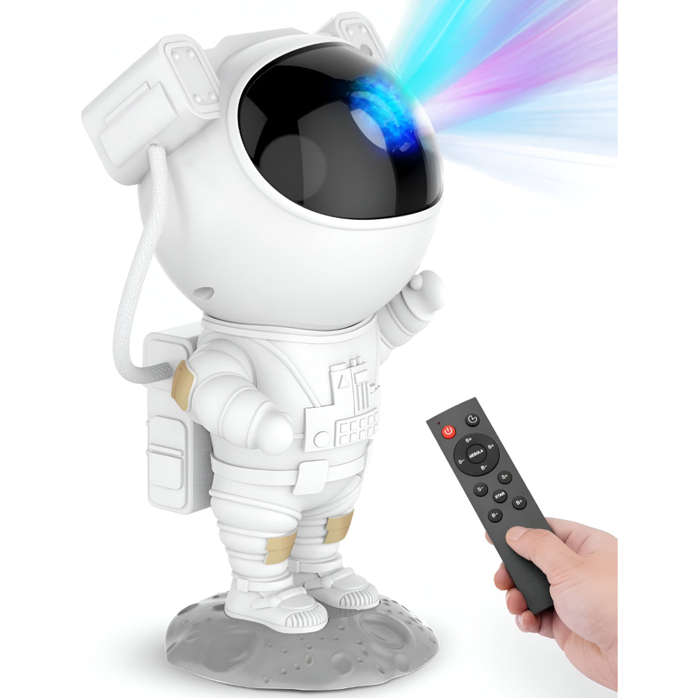 LED Astronaut Night Light With Star Projector For Bedroom Decor Lamp | Temsk