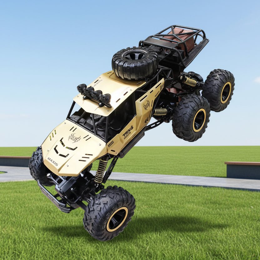 TrailRover 6WD Remote-Controlled Monster Truck For Powerful Off-Road Driving Fun | Temsk