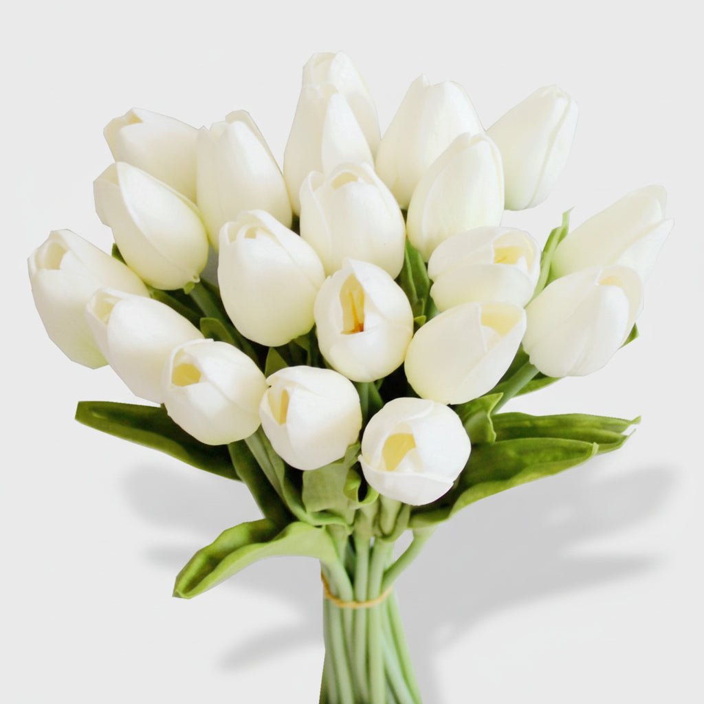 Mother's Day Real-Touch Tulips With PU Stems Bouquet | Temsk