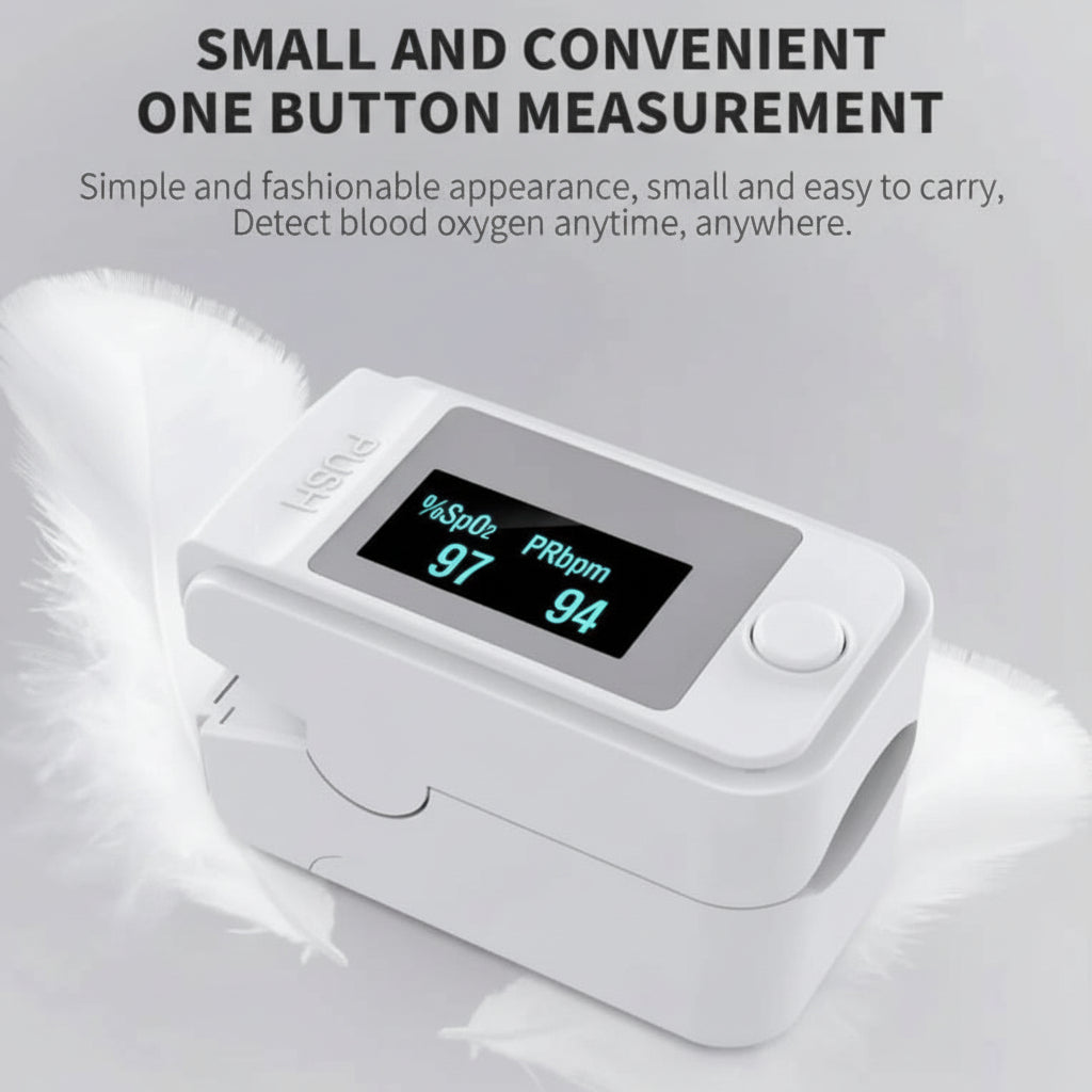NovaPulse Digital Finger Pulse Oximeter Precise Measurement for Home and On the Go | Temsk
