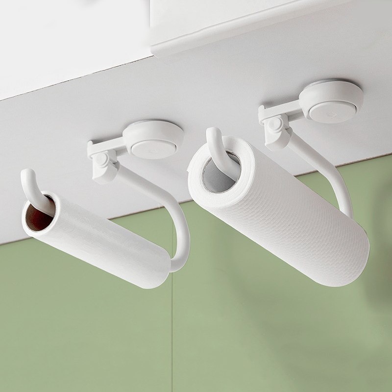 Stainless Steel Adhesive Roll Holder For Bathroom Wall | Temsk