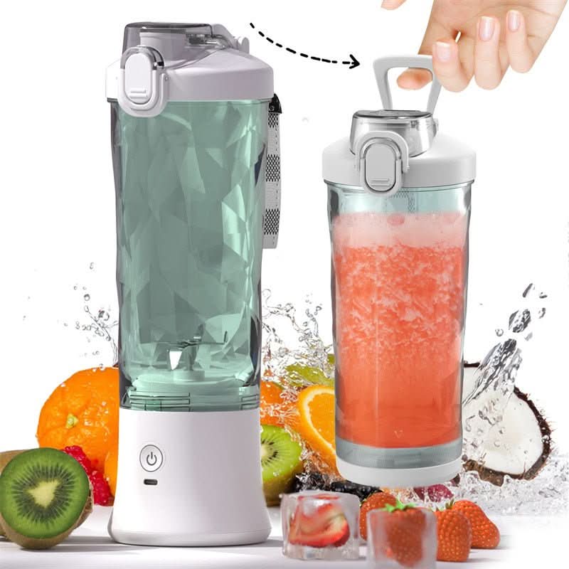 NovaBlend Pro Portable Smoothie Blender With 4000 mAh Battery And 600 ml Capacity | Temsk