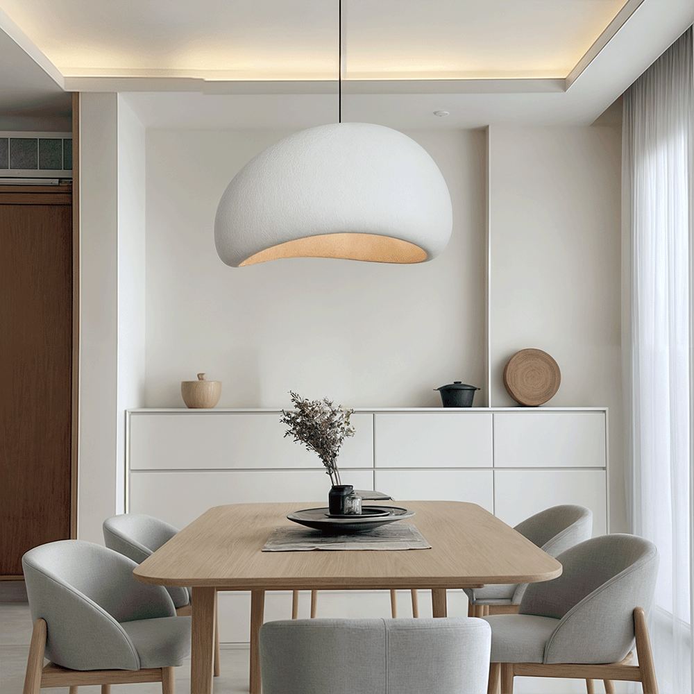 LumaNest Polystyrene Pendant Light, Dimmable And Stylish For Every Home | Temsk