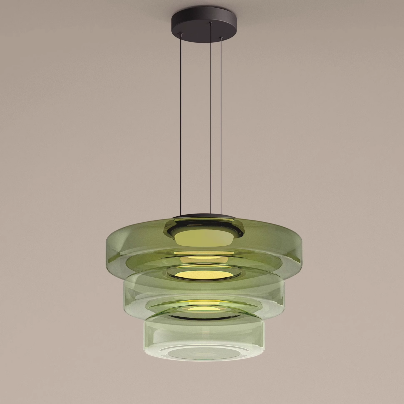 Bauhaus Glas-Pendelleuchte für Küche und Essbereiche | Temsk