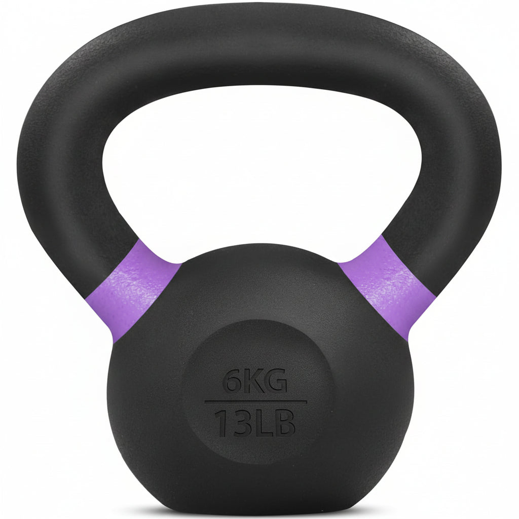 Cast Iron Kettlebell For Full Body Strength Training, Durable Home Gym Equipment | Temsk