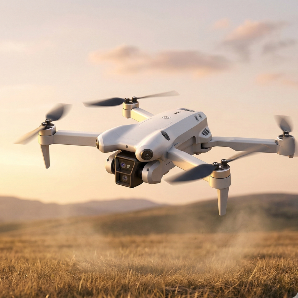 8K Dual Camera Drone With Obstacle Avoidance Capabilities | Temsk