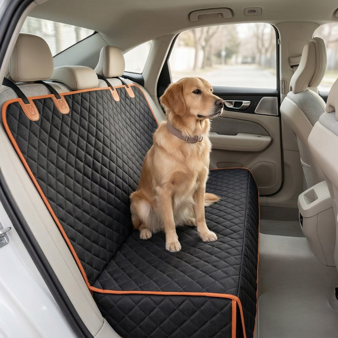 Waterproof Dog Seat Cover for Car Interior Protection | Temsk
