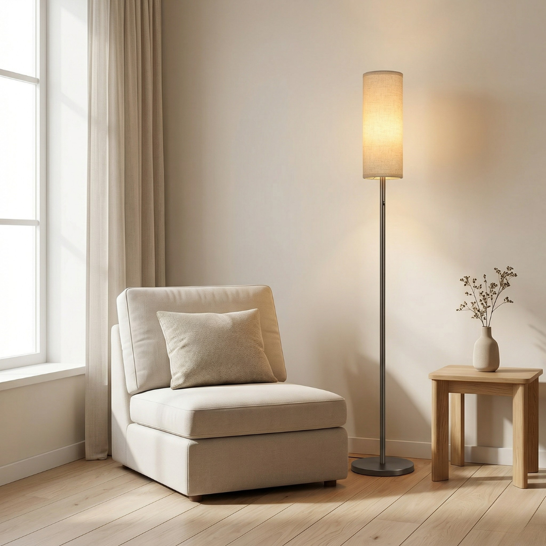 RGB stojací lampa s ovládáním přes aplikaci pro domácí osvětlení a atmosféru | Temsk